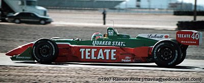 Adrian in the '98 Reynard