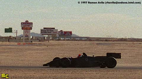 Unser in '97 car